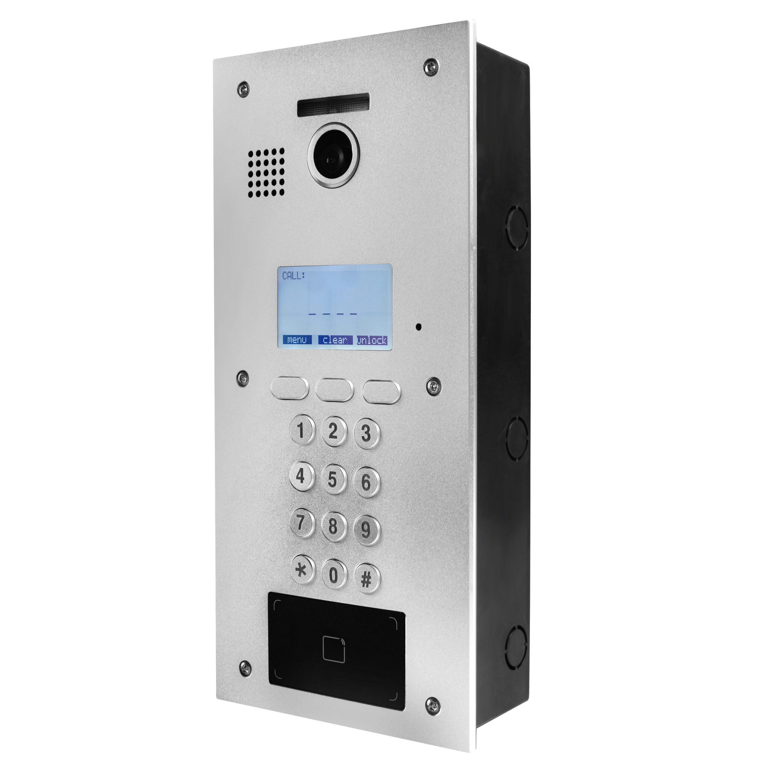 Video Intercom System Door Panel with Keypad Camera PL113K