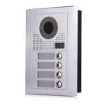 4 Button Direct Call Style Video Door Lobby Panel  PL619-4