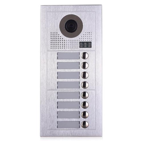 8 Button Direct Call Style Video Door Lobby Panel PL619-8