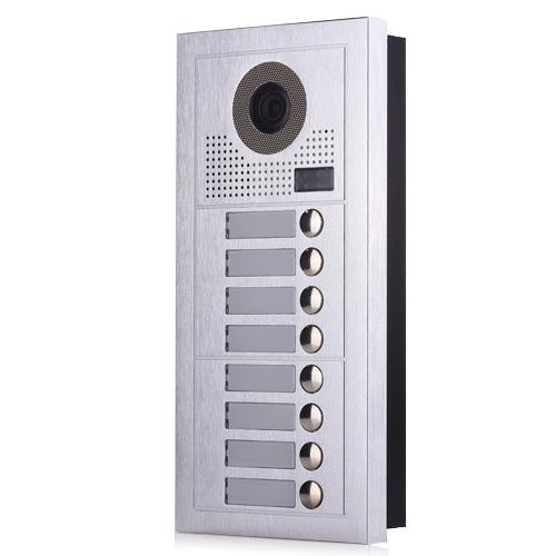 8 Button Direct Call Style Video Door Lobby Panel PL619-8