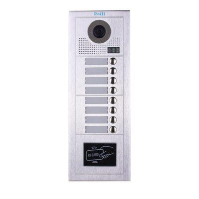 8 Button Card Reader Video Door Lobby Panel PL619-8D