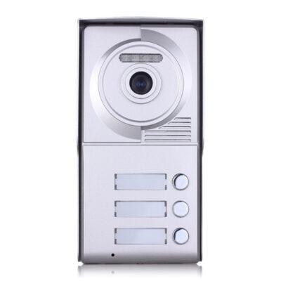 4 Wire Three Button nameplate Video Entry Door Lobby Panel PVA-702-3