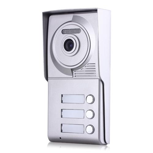 Three Button Video Entry Door Lobby Panel PL702-3