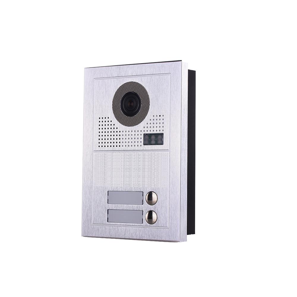 2 Button Direct Call Style Video Door Lobby Panel PL619-2