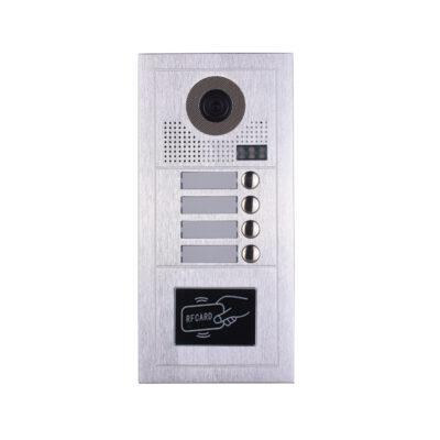 4 Button Card Reader Video Door Lobby Panel PL619-4D