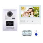 Video Door Phone kit 7''display screen phone door entry