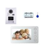 Single unit 4.3'' video door phone kit