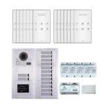 14 Apartments handsfree audio phone door entry camera kit