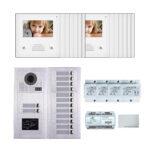 14 Apartments 4.3''display screen phone door entry camera kit